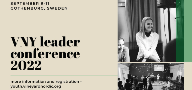 Lederkonference i Göteborg d. 9. – 11. september